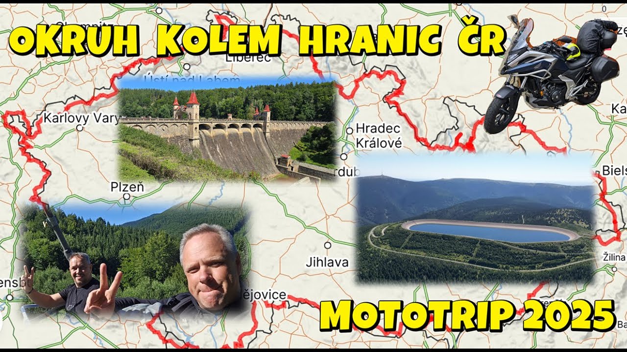 Okruh kolem hranic ČR na moto  2025