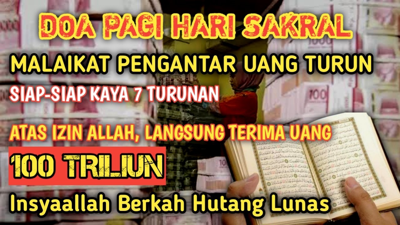 LANGSUNG DI KABULKAN PAGI NI❗Dzikir Pembuka Pintu Rezeki, Penyembuh Sakit, Pelunas Hutang