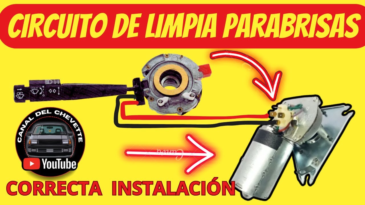 COMO INSTALAR LIMPIA PARABRISAS (PARADA AUTOMATICA )