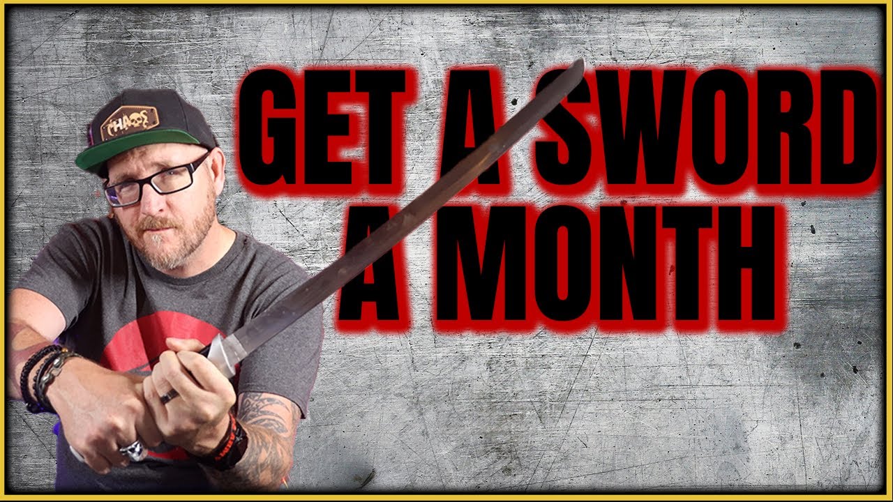 A monthly sword subscription box!! Lets check it out.