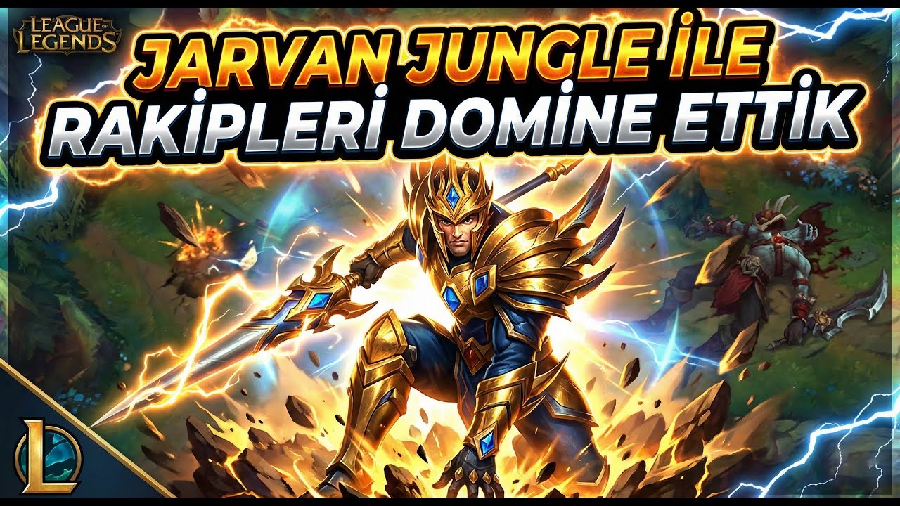 J4 JG İLE RAKİPLERİ DOMİNE ETTİK | MonsTerPlayer - League of legends