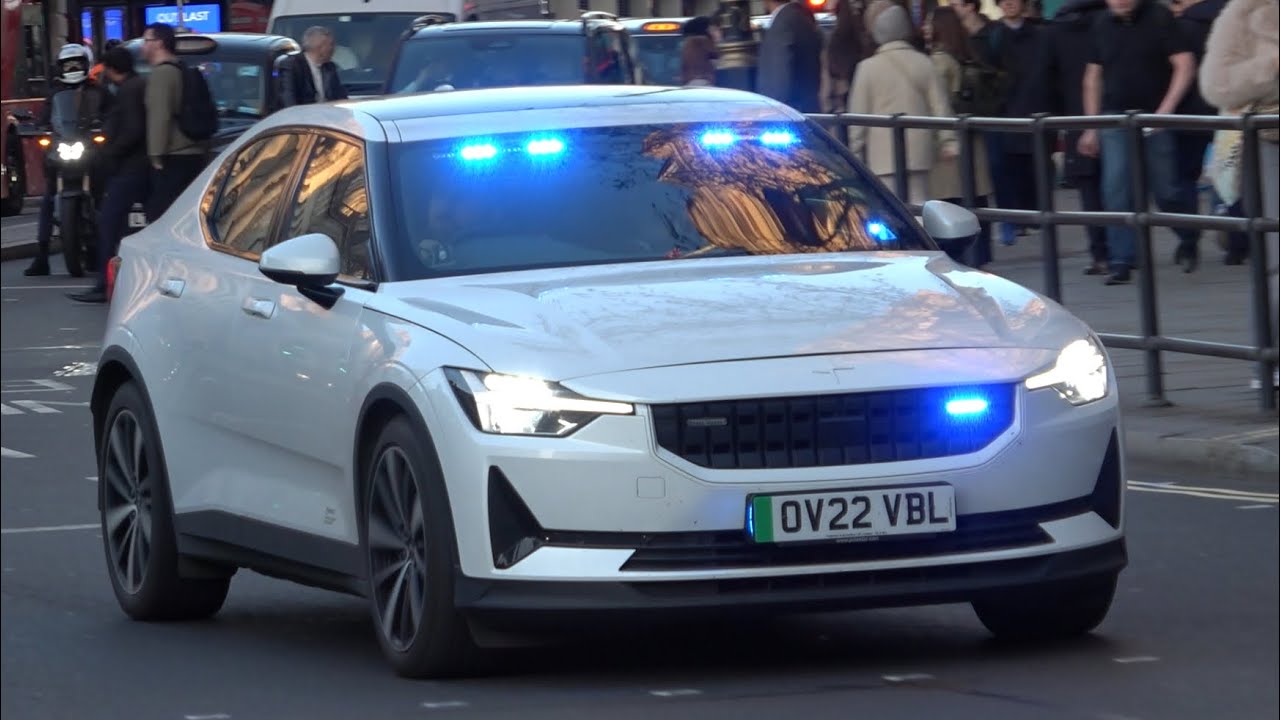 *POLSTAR* British Transport Police Unmarked Polstar Responding In London 🏙️ 