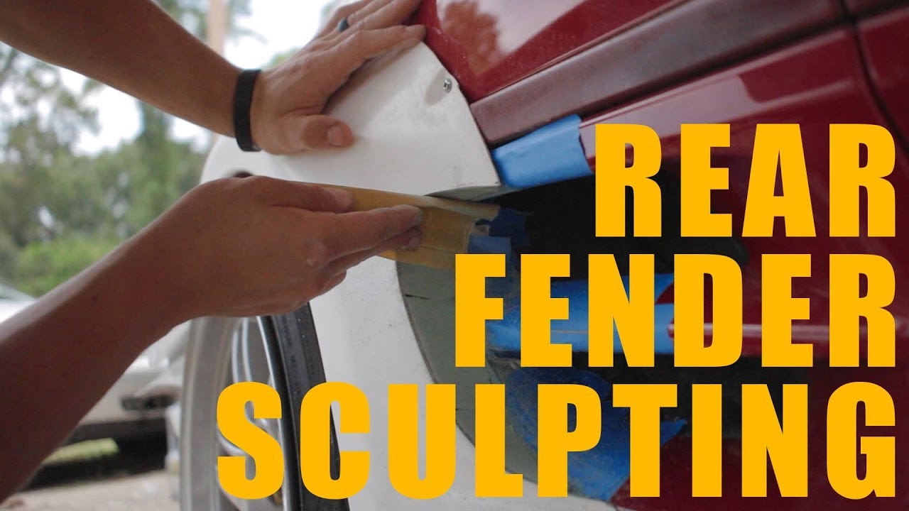 ROCKET BUNNY MR2: SCULPTING REAR FENDERS