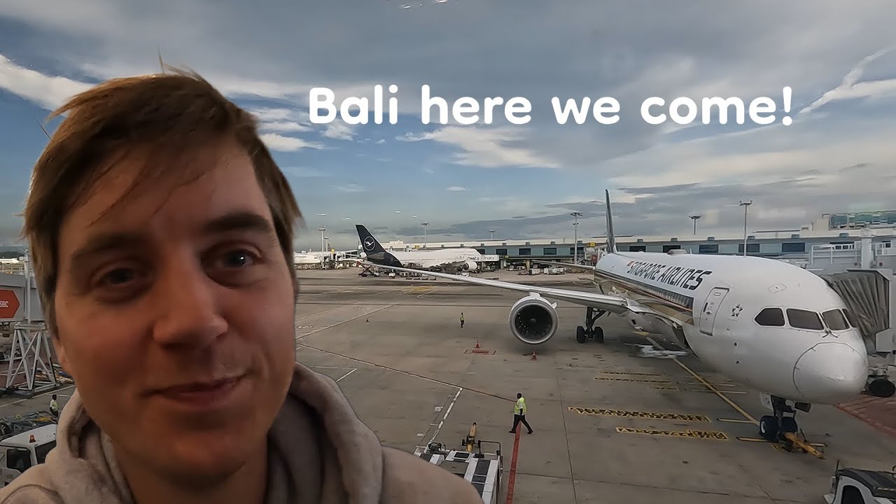 Bali & Indonesia - Vlog #1 - Frankfurt - Singapur - Bali | der Flug