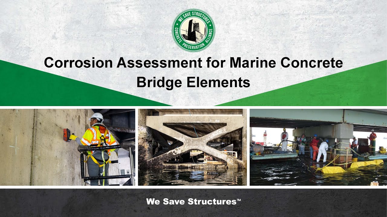 Corrosion Assessment for Marine Concrete Bridge Elements