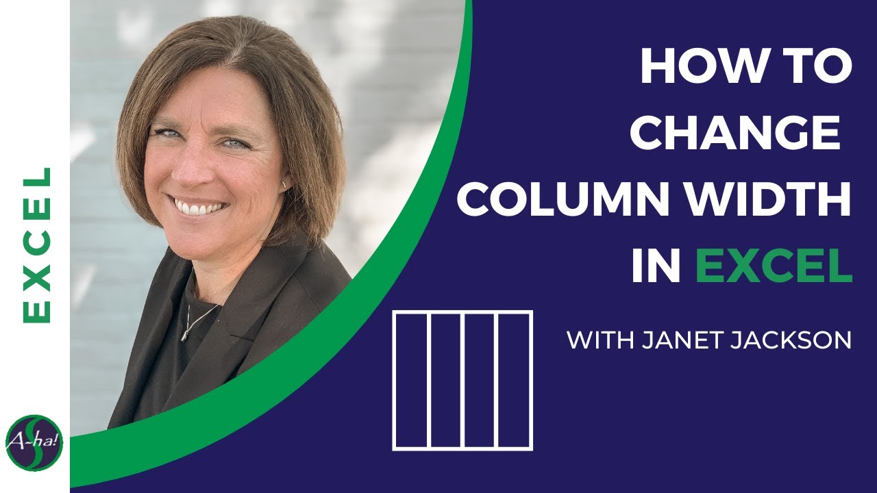 Excel Tips & Tricks: Change Column Width Quickly [A-ha! #117]