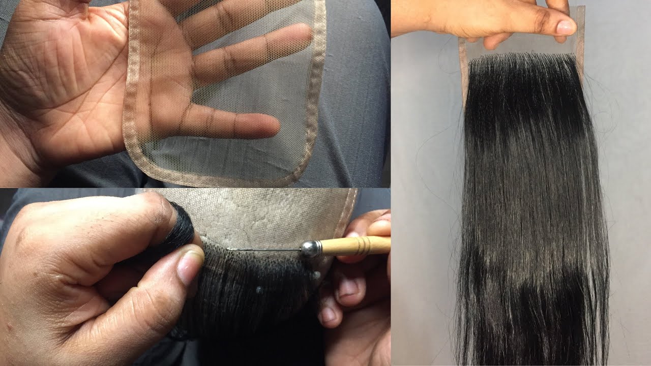 DIY : Je te montre comment faire une closure de A à Z 🥰