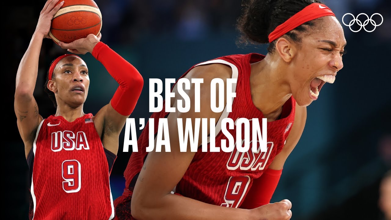 A’ja Wilson: From WNBA Star to Olympic MVP 😎🇺🇸 | Athlete Highlights