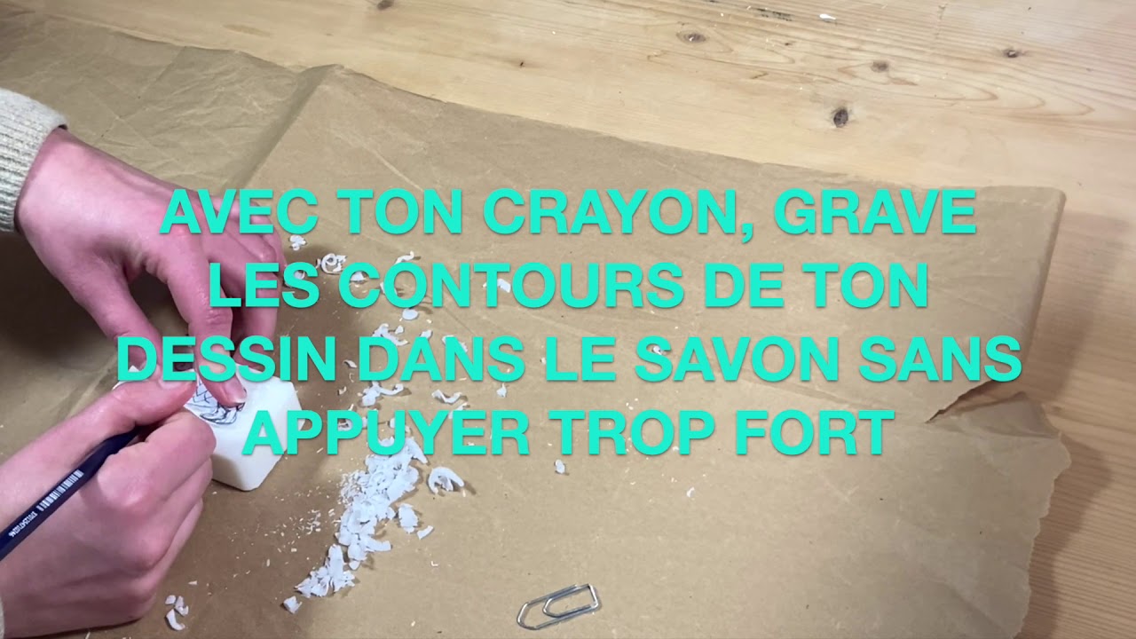A toi de créer ! Les tutos des Musées - La sculpture sur savon