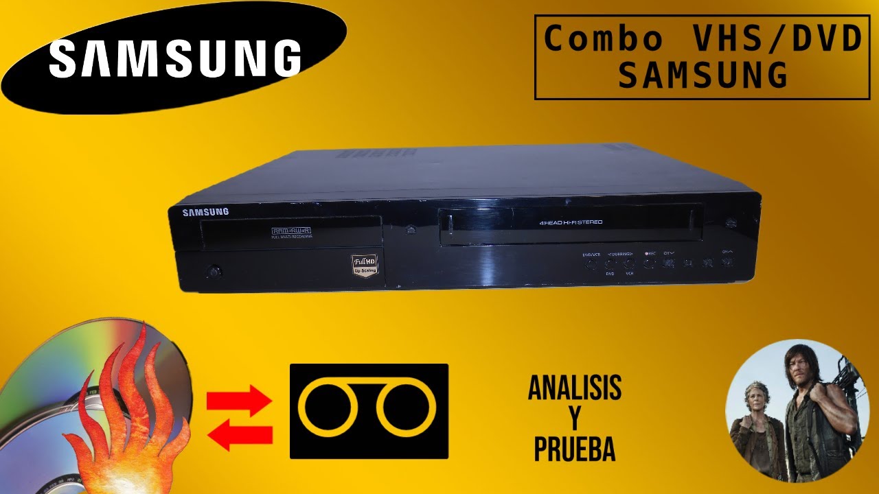 Reproductor y Grabador DVD-VHS Samsung DVD-VR375 (01)