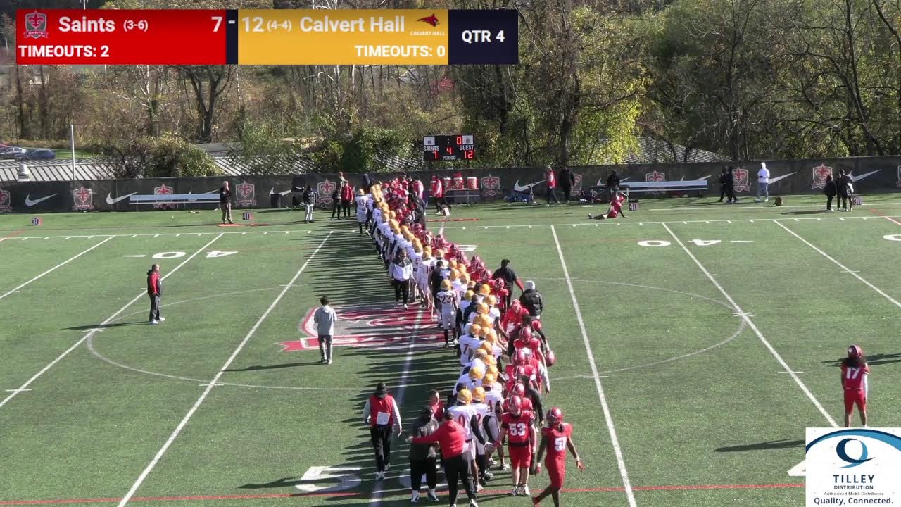 Concordia Prep vs Calvert Hall Varsity MIAA Football
