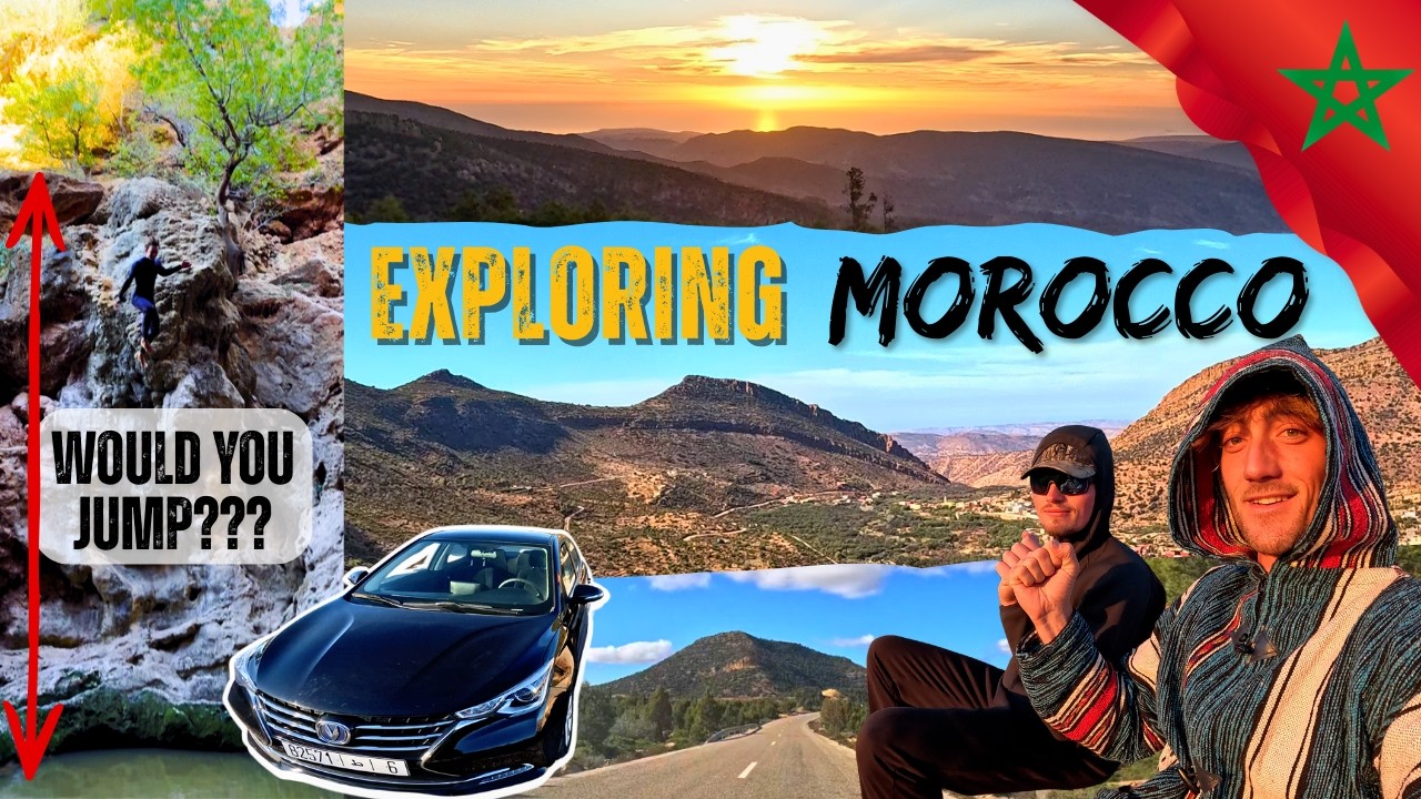 This Road Trip in Morocco Got Out of Hand 🇲🇦 (Mountains, Waterfalls & Cliff Jumps!)