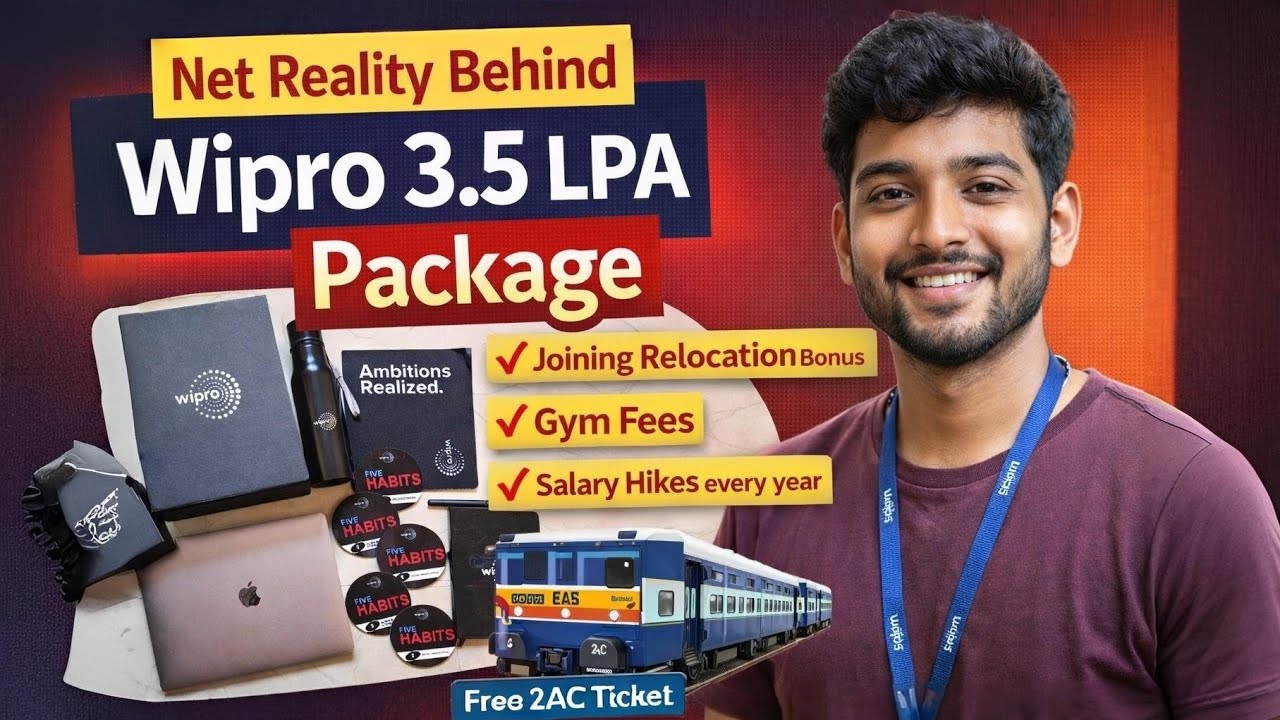 👉 Wipro 3.5 LPA &ndash; Truth No One Tells Freshers | Joining, Salary & Benefits#wipro #wiproonboarding 