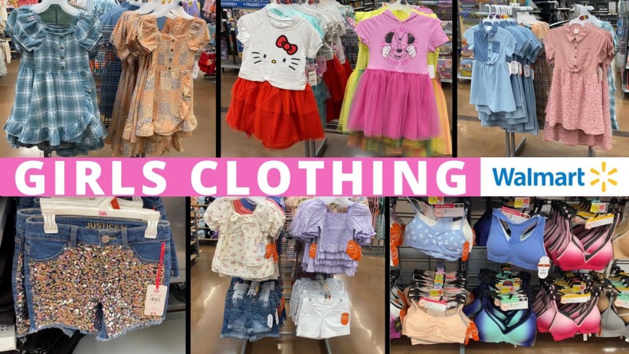 🦋WALMART GIRLS CLOTHING SHOP WITH ME‼️WALMART KIDS CLOTHES | WALMART SHOP WITH ME | WALMART CLOTHES