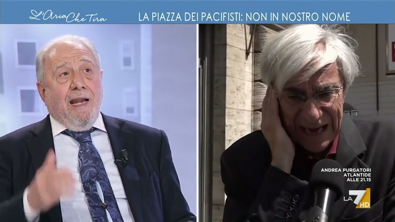 Volano stracci tra Antonio Caprarica e lo storico Angelo D'Orsi: 