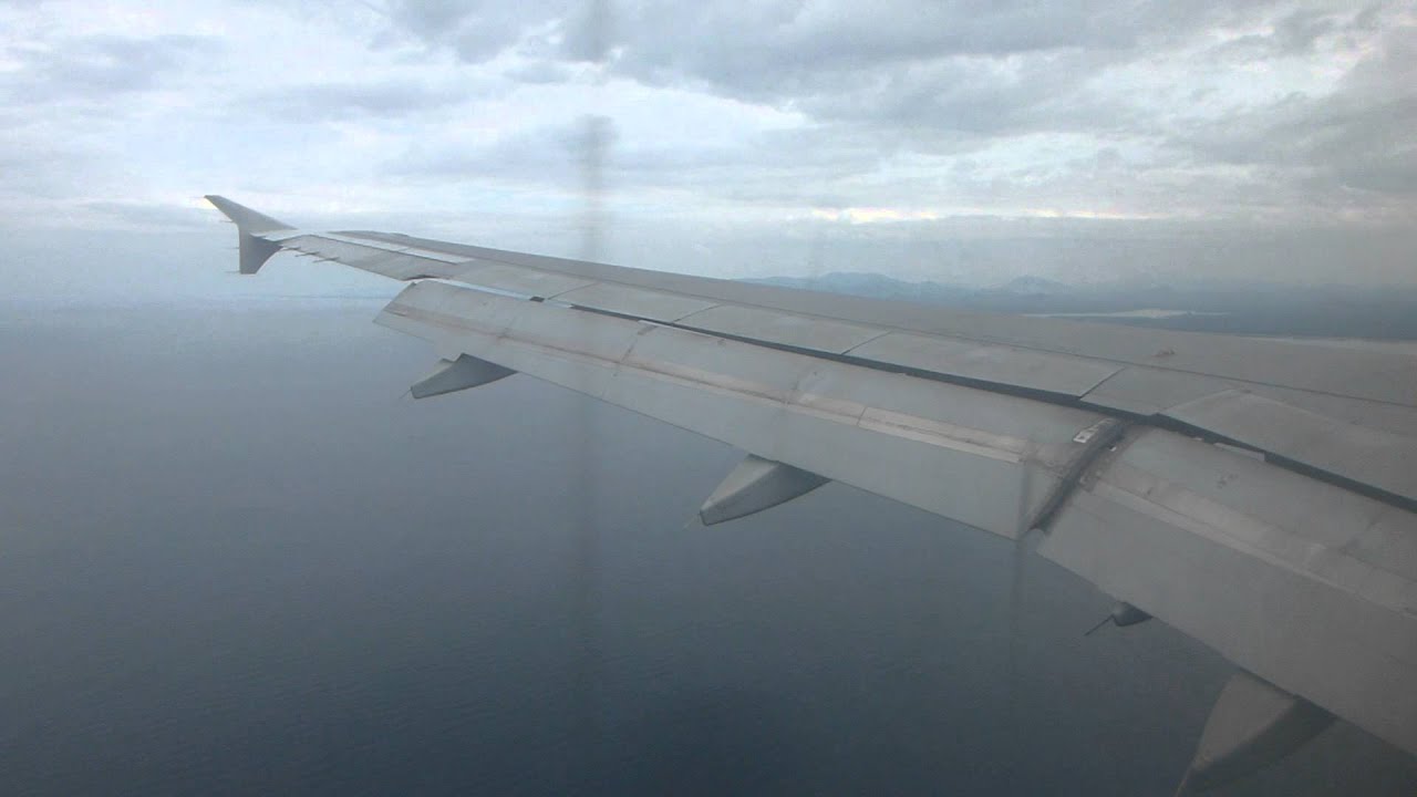 Visual approach Phuket runway 09 with Bangkok Airways A320 HS-PGV