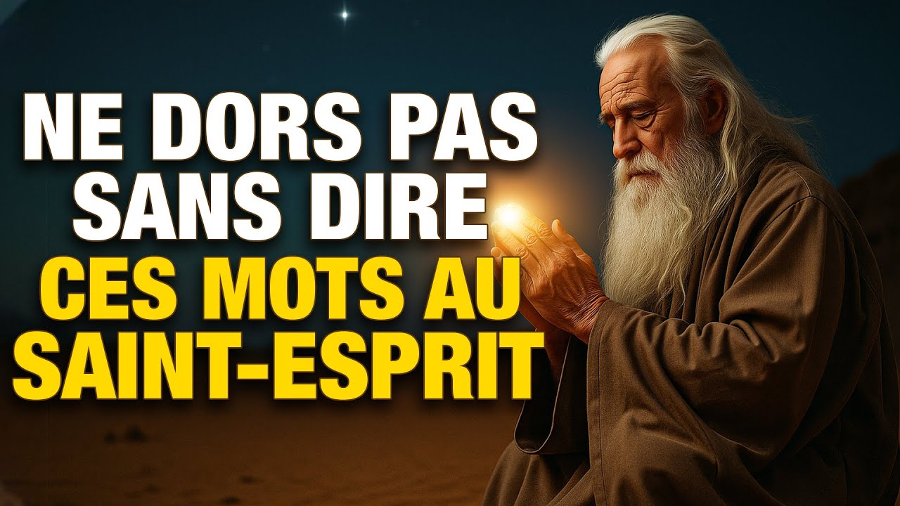 10 choses &agrave; dire au Saint Esprit avant de dormir &mdash; Il t&rsquo;&eacute;coutera