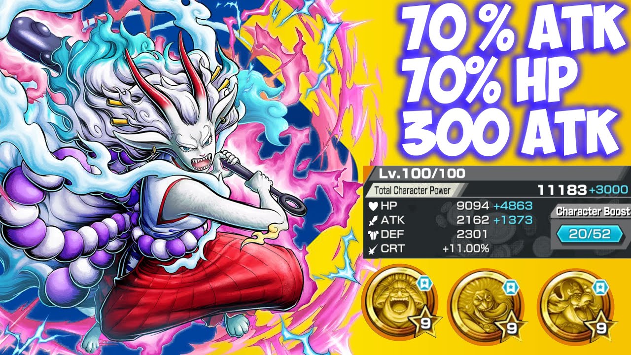 +1373 Full ATK 🔥🔥 - Gameplay Extreme Yamato Hybrid Full ATK - One Piece Bounty Rush