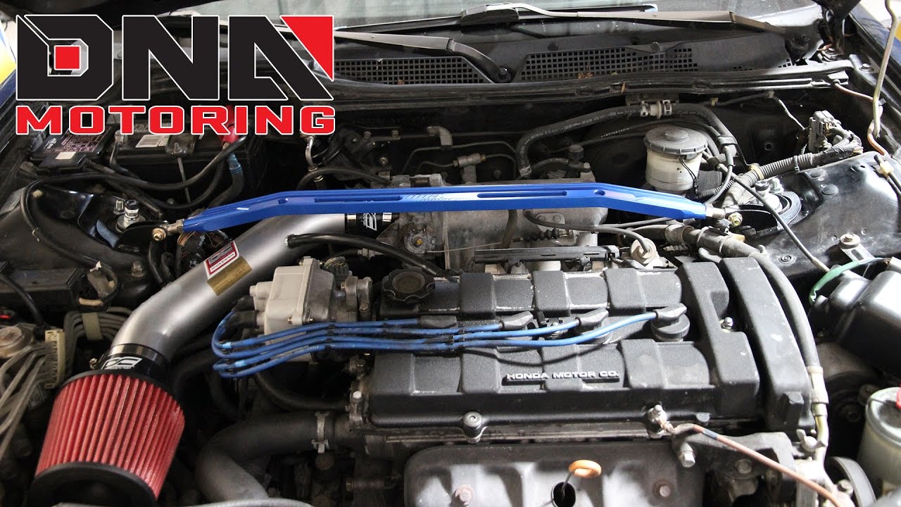 How to Install 88-00 Honda Civic Front Upper Strut Bar