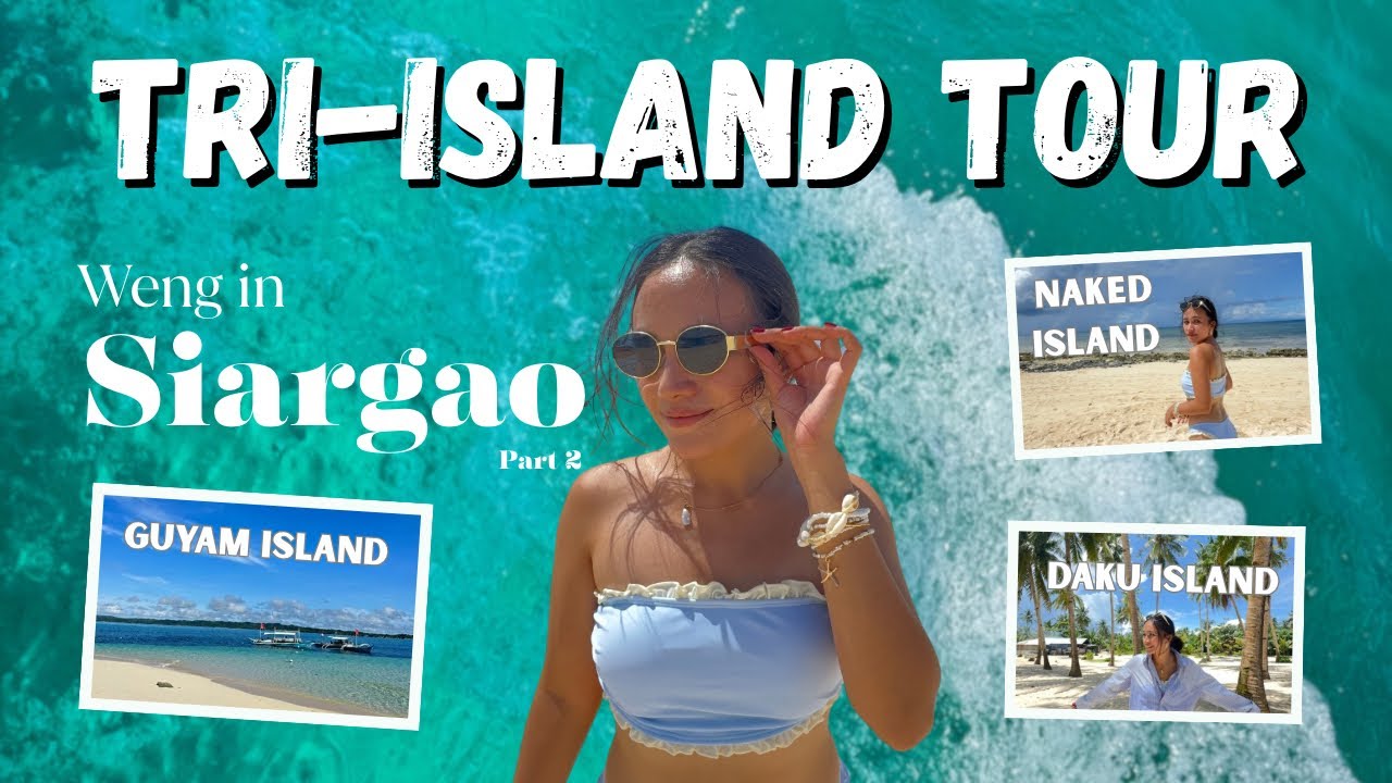 Siargao Vlog - Part 2 | Secret Sandbar, Daku Island, Naked Island, Guyam Island | BARBOSA
