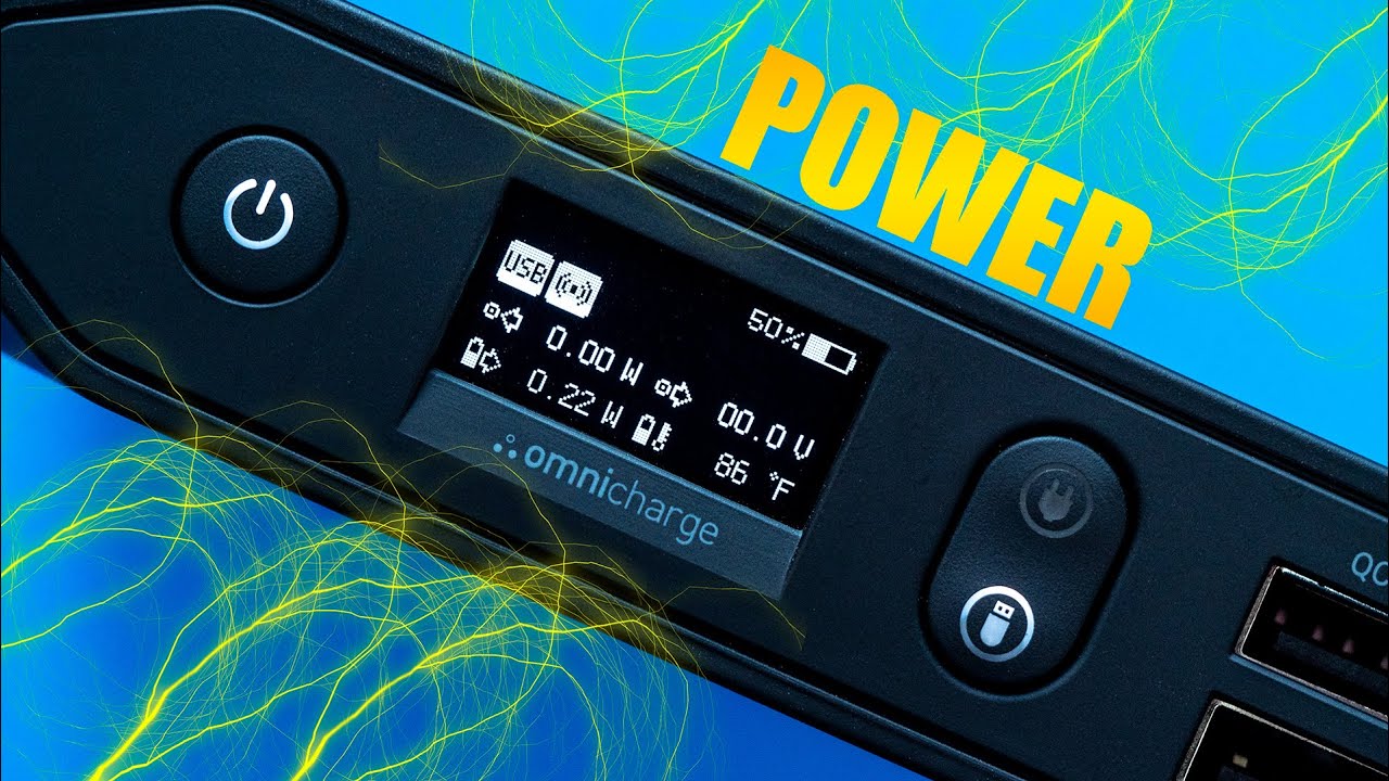Omnicharge Omni 20+ The Ultimate Portable Power Bank