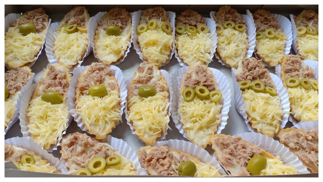 ابداي مشروع مملحات مربح من دارك وديري باركات بكريمة الجبن وطون /مقادير مظبوطة ل21 حبة