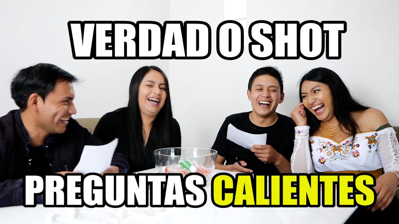 VERDAD O SH0T, PREGUNTAS CALlENTES! - GABY RUIZ y @MarcosOtavalo  vs@JohnValverde y @ElyGuaminga