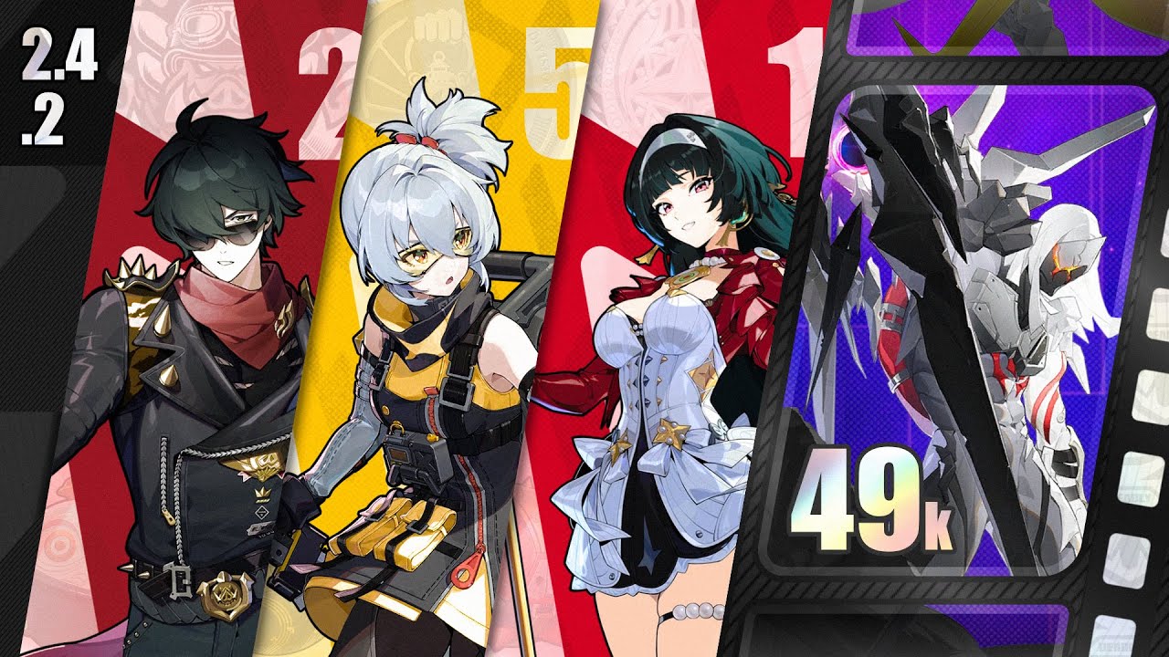 Soldier 11 x Lighter x Astra Yao VS Wandering Hunter (49k) | ZZZ 2.4.2