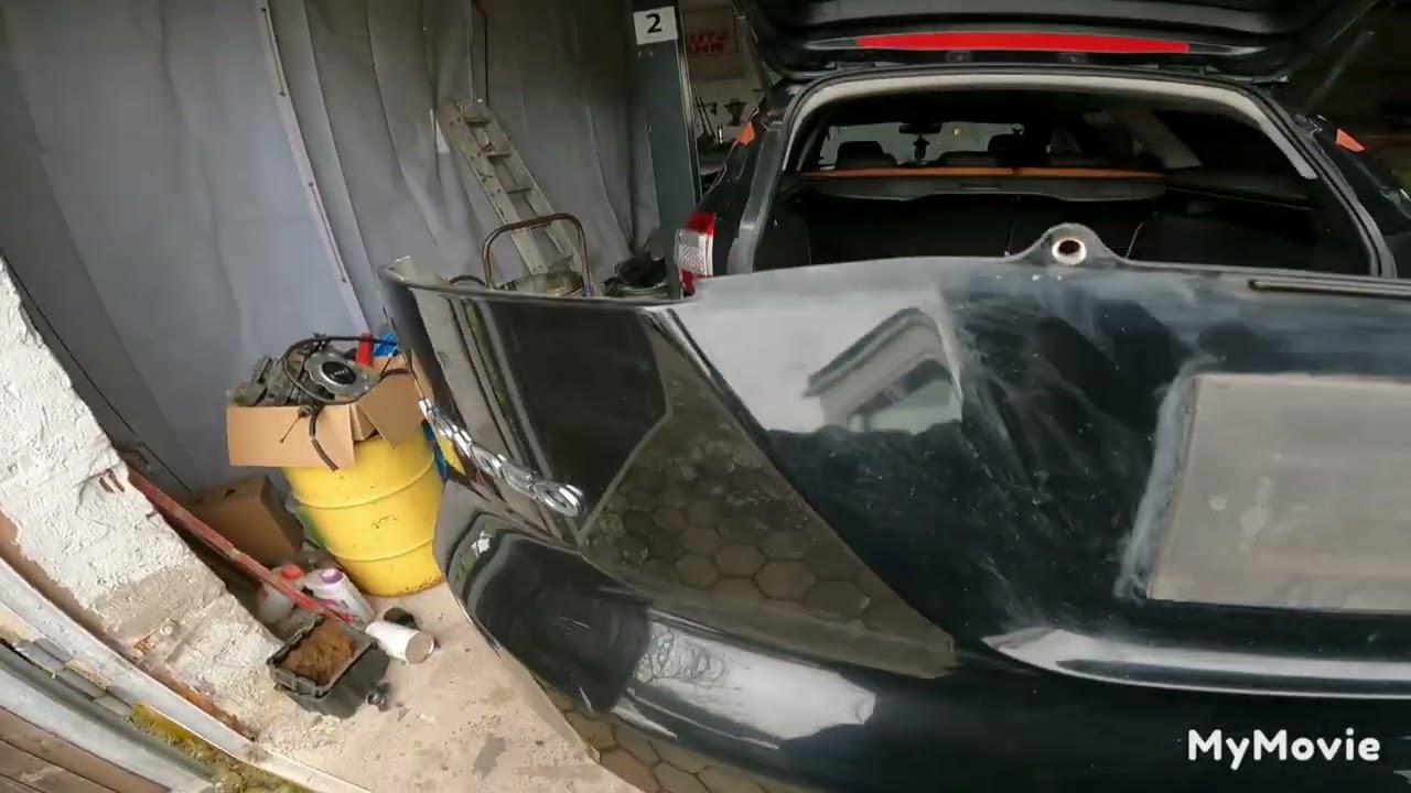 Ford Mondeo kombi ba7  MK 4 Stoßstange hinten abbauen  .