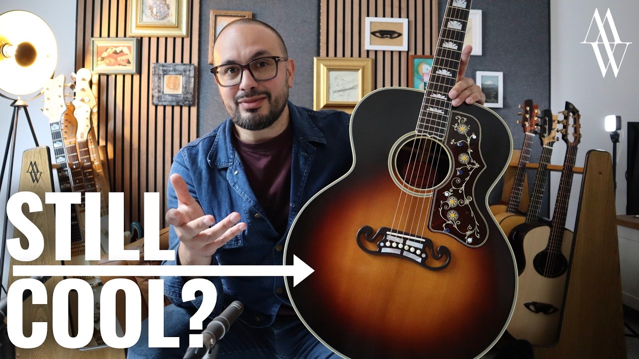 Встречайте Gibson SJ200 — по-прежнему ли он король среди гитар с плоской декой?