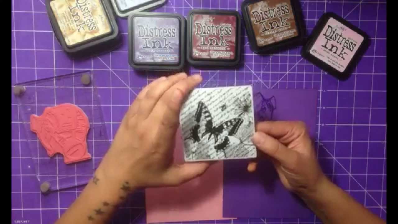 TIPS SOBRE TINTAS PARA SCRAPBOOKING