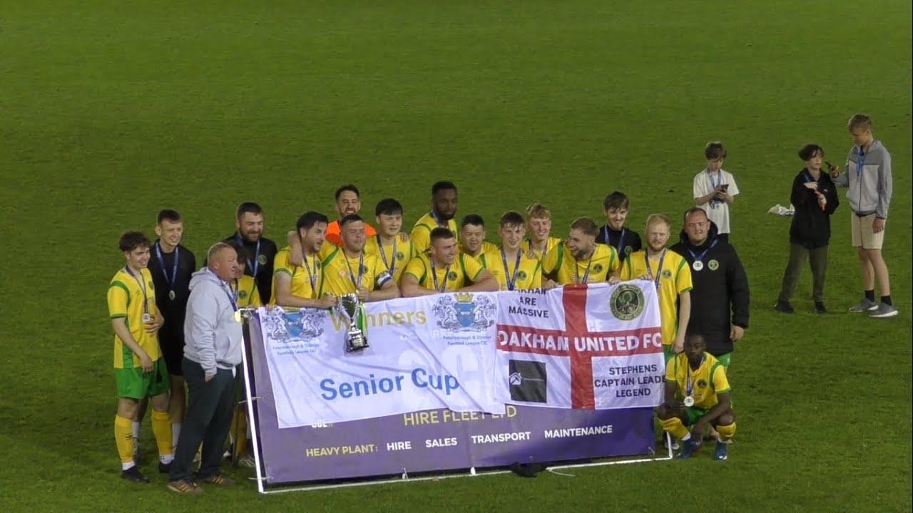 Oakham United FC v Warboys Town FC - Peterborough Senior Cup Final 2023/24