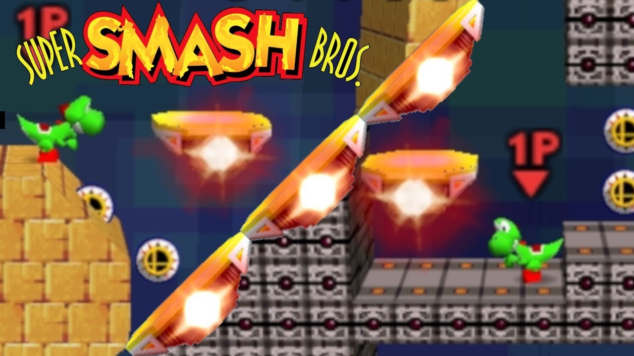 Smash 64 Board The Platforms With Unintended Characters