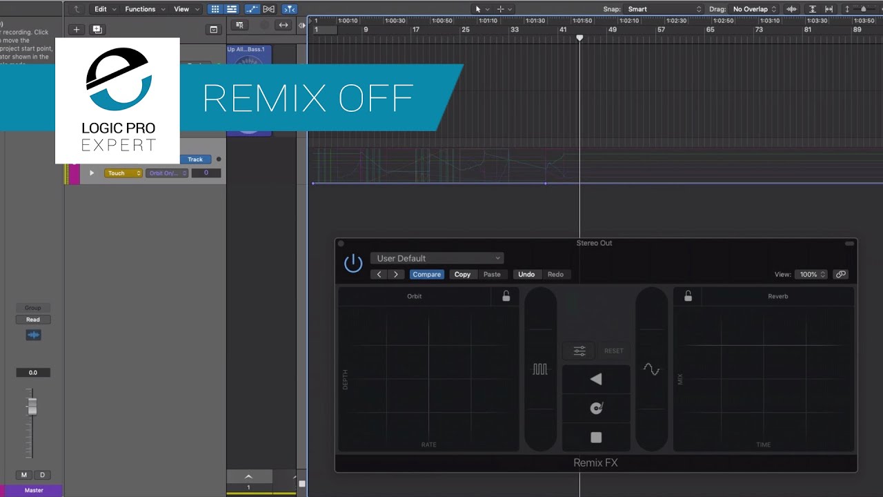 The First-Ever Logic Pro Expert ReMix Of  Featuring Logic's New ReMix FX - Chris' Version