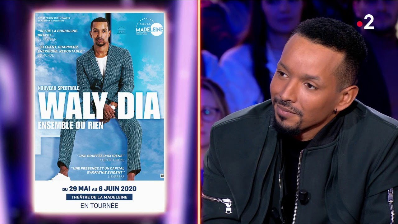 Waly Dia - On n'est pas couché 15 février 2020 #ONPC