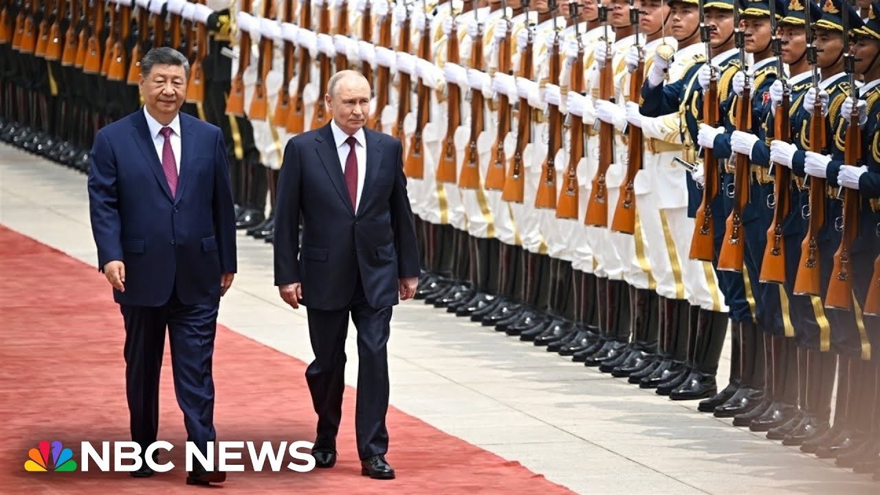 China and Russia sign agreements strengthening their ties after Xi-Putin meeting