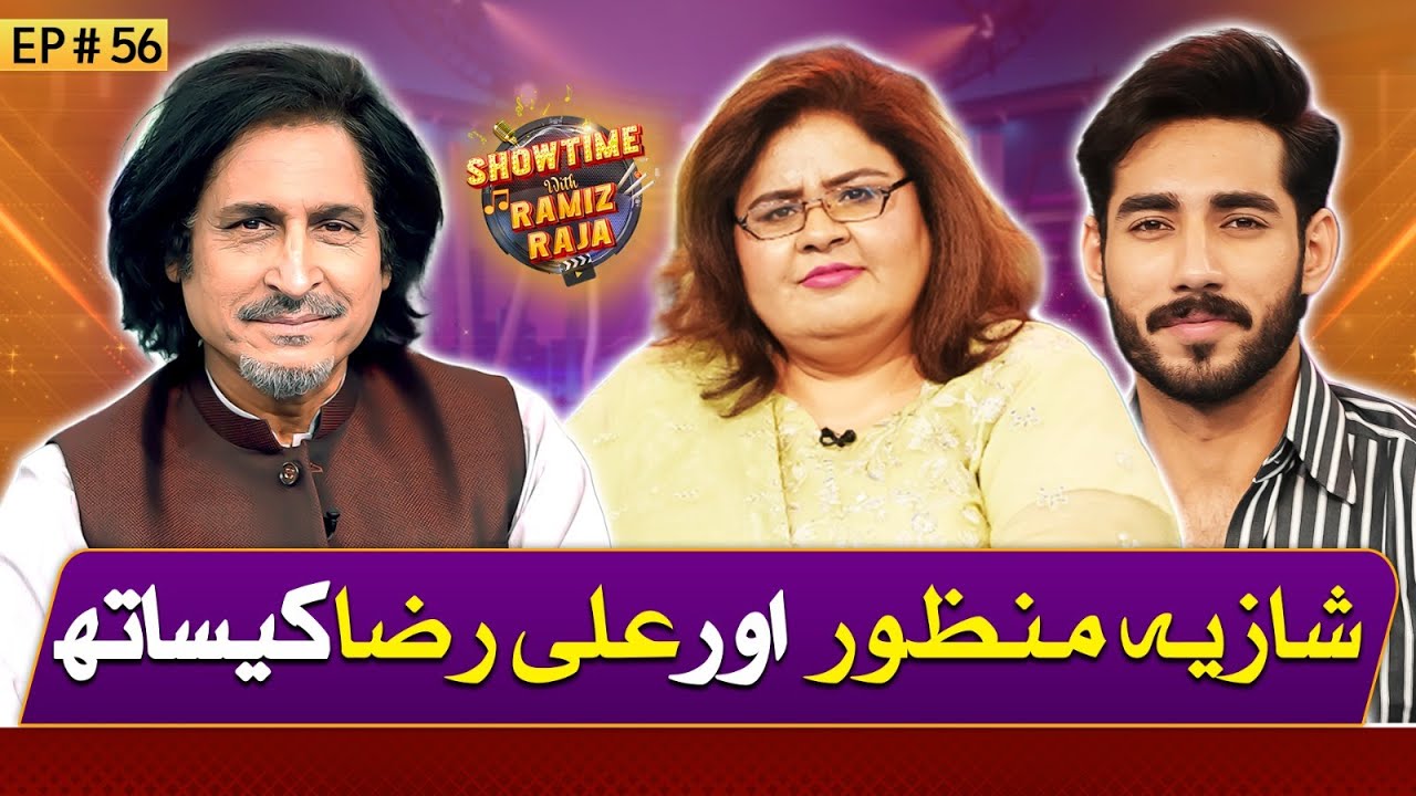 Famous Singer Shazia Manzoor & Actor Ali Raza | Showtime With Ramiz Raja | 15 Aug 2024 | EP 56