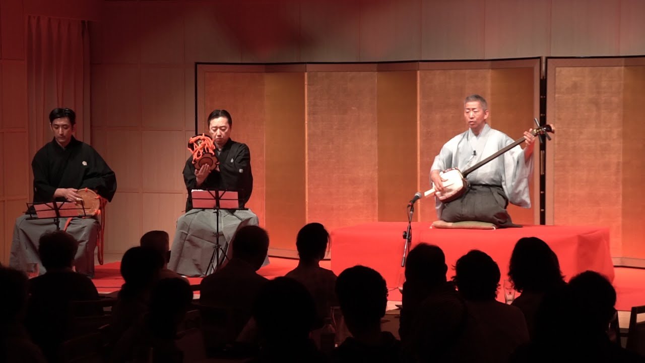 「鬼一法眼三略巻　～五条橋の段」 古典浄瑠璃　野澤松也