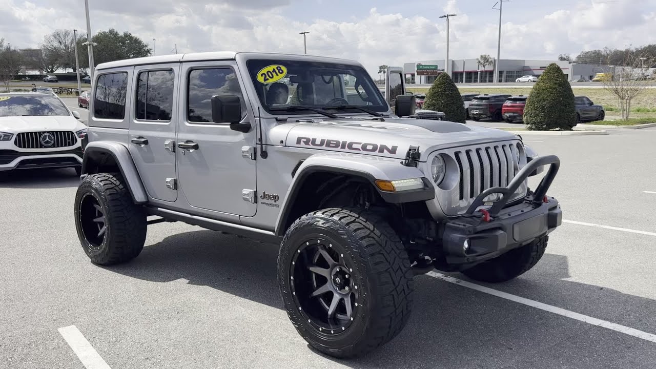 2018 Jeep Wrangler Unlimited Rubicon South Tampa, Windermere, Wesley Chapel, Brandon, Lakewood Ranch