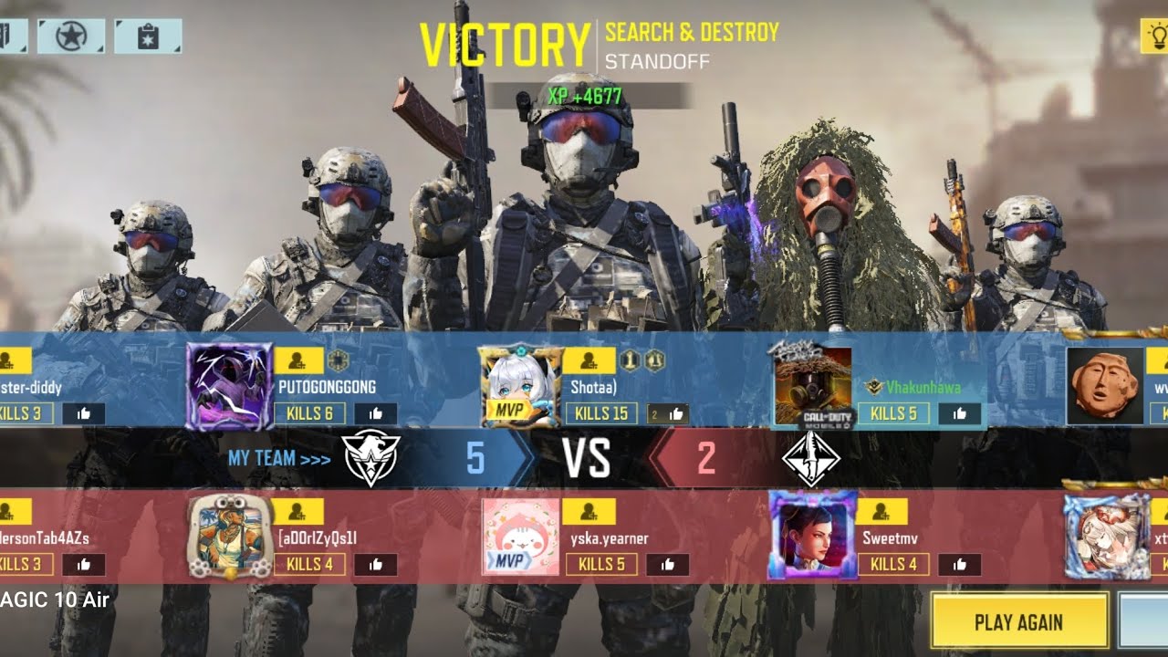 I'M ADJUSTING FROM IPHONE 11 TO RED MAGIC 10 AIR | GARENA CALL OF DUTY MOBILE