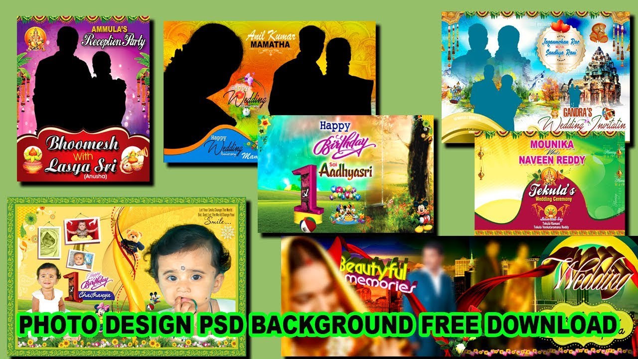 photoshop cs3 indian wedding psd backgrounds for free download,photo design,