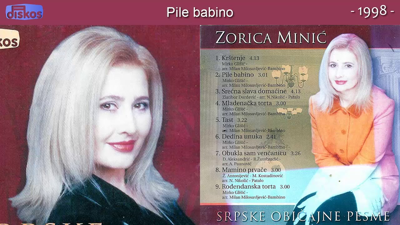 Zorica Minic - Pile babino - (Audio 1998)