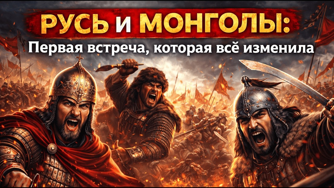 Недооценили врага - потеряли всё, Первая встреча Руси и Монголов