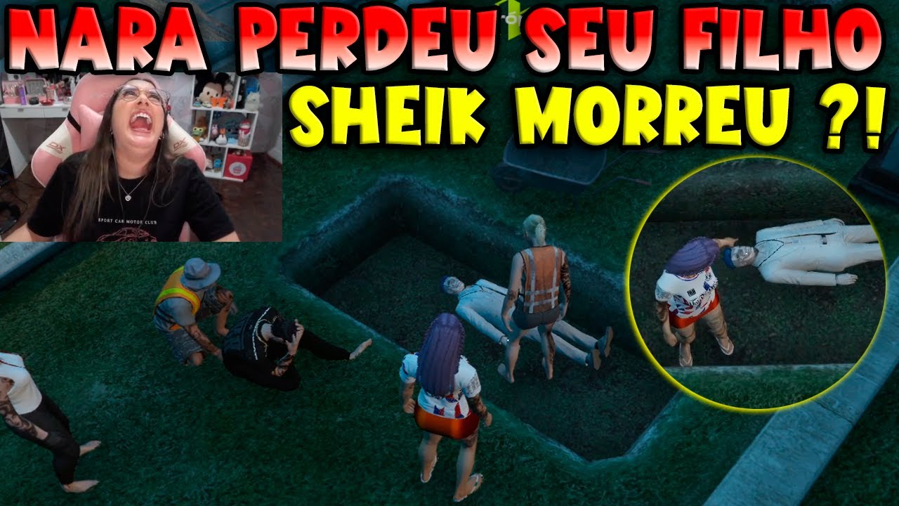 NARA PERDEU SEU FILHO ?! REAÇÃO DELA COM A MORT3 DELE 😭😭 - KOGA GTA RP CLIPS