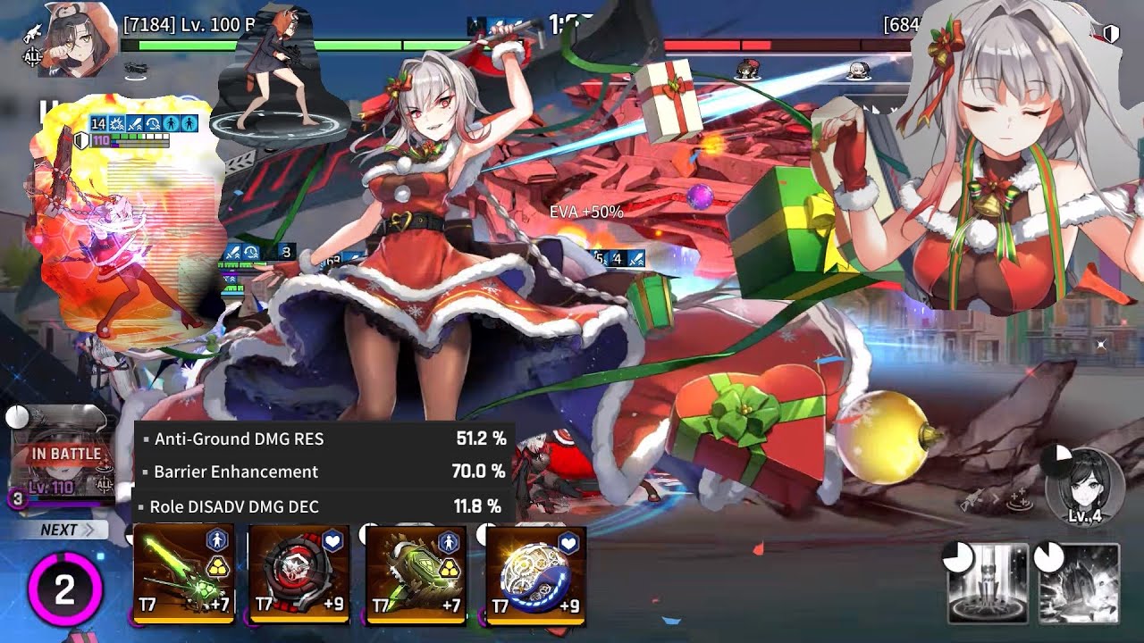 [Replay] Counterside - Christina with Alex 2 HP/2 Barrier Enchancement