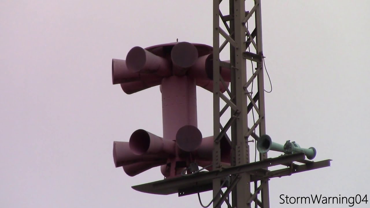 Sentry 20V2T Siren Test - Southington, OH 5/4/19