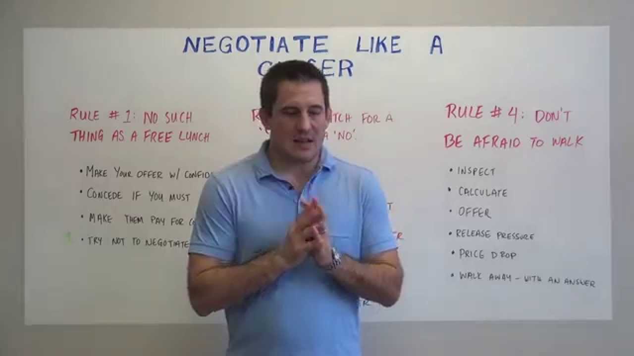 Negotiate Like A Closer