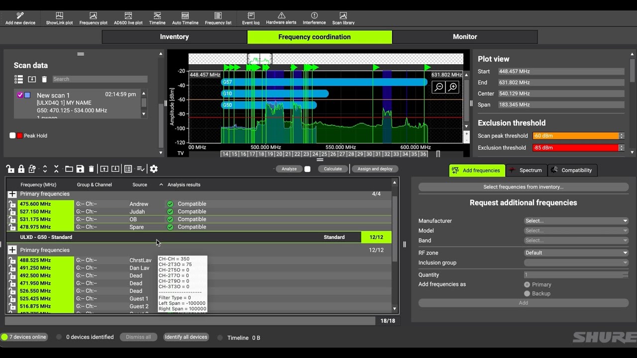 Shure Wireless Workbench Setup For Events 2026 ULXD Axient IEM