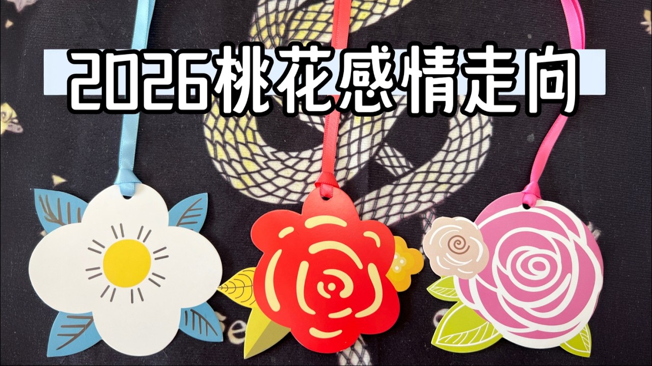 占卜 | 暖暖的春风迎面吹 桃花朵朵开（限2026/不限性别）