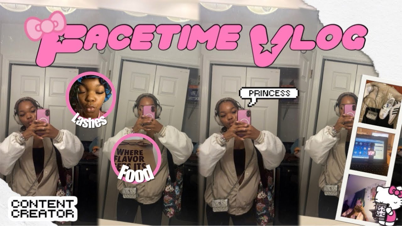 FACETIME VLOG 🫧📞l grwm, ootd, school vlog, friends